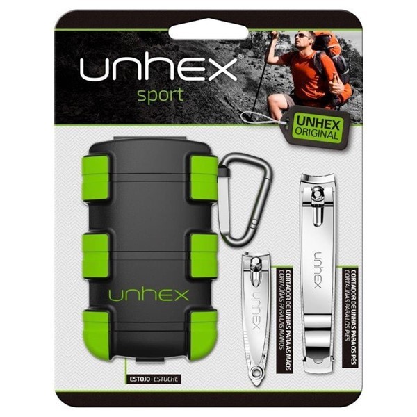 Unhex Estuche Adventure Cortauñas Pequeño + Cortauñas Grande + Mosqueton alt