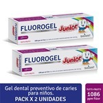 Fluorogel Gel Dental Con Fluor Junior Tutti Frutti 60 gr (Pack 2 Unidades) #1