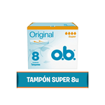 Ob Tampones Original Super x 8 Unid #1