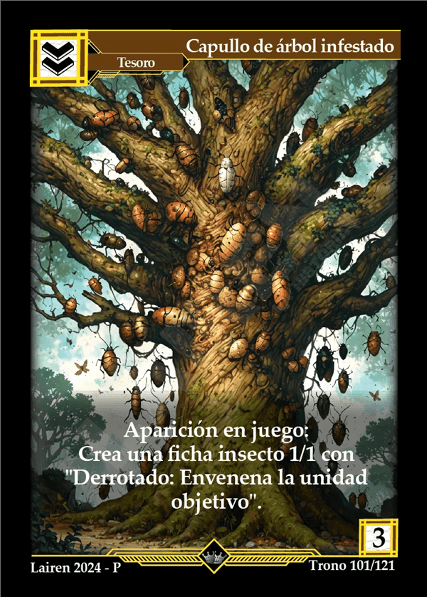 101 Capullo De Arbol Infestado #1