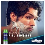 Gillette Gel De Afeitar Mach3 Sensitive 198 Gr Pack 2 Un #4