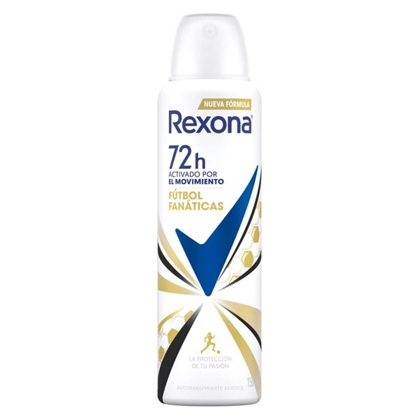 Desodorante Femenino Rexona Futbol Fanaticas 72h 150 Ml alt