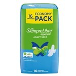 Toallitas Femeninas Siempre Libre Especial Seca Con Alas x 16 un #1