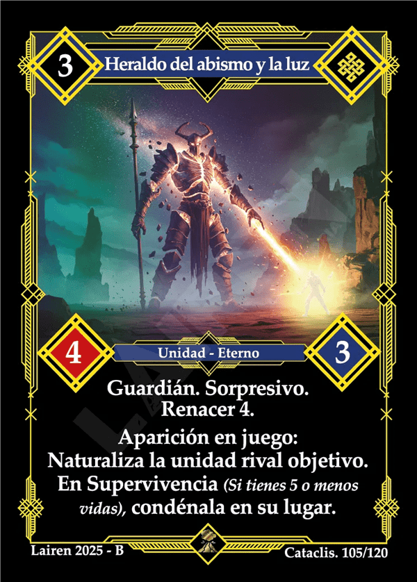 105 Heraldo Del Abismo Y La Luz