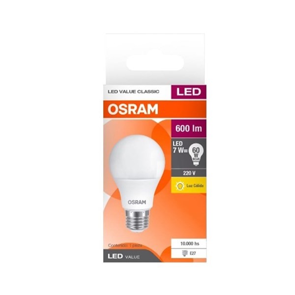 Osram Led Value Classic A50 7W/830 #1
