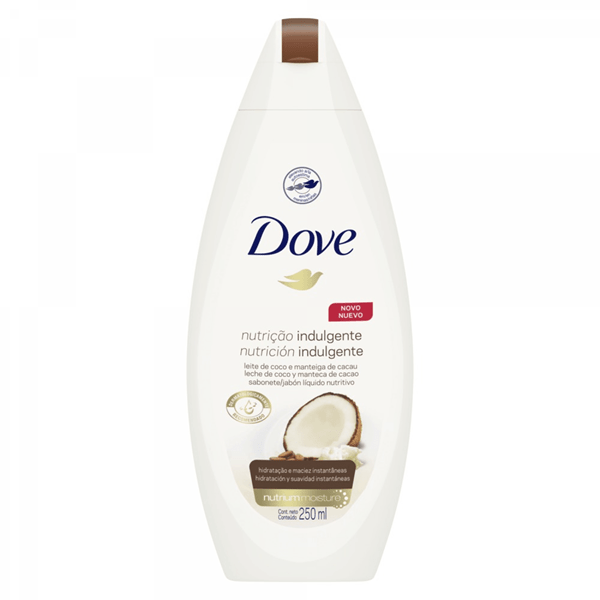 Dove Jabón Líquido Leche de Coco 250 ml