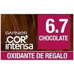 KIT TINTURA NUTRISSE COR INTENSA COLOR 6.7 RUBIO OSCURO CHOCOLATE #3