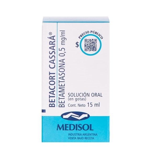Medisol Betacort Cassara Betametasona Gotas x 15 ml #1