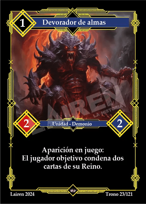 023 Devorador De Almas 1ra Edicion - Coste 1 #1