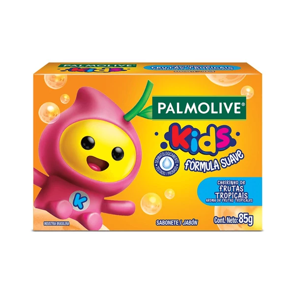 Jabón en Barra Palmolive Kids Frutas Tropicales 85 g