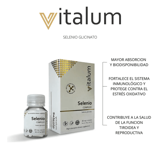 Selenio Complex Vitalum 30 capsulas alt