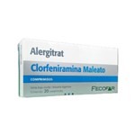 Fecofar Alergitrat Clorfeniramina x 20 Comp #1