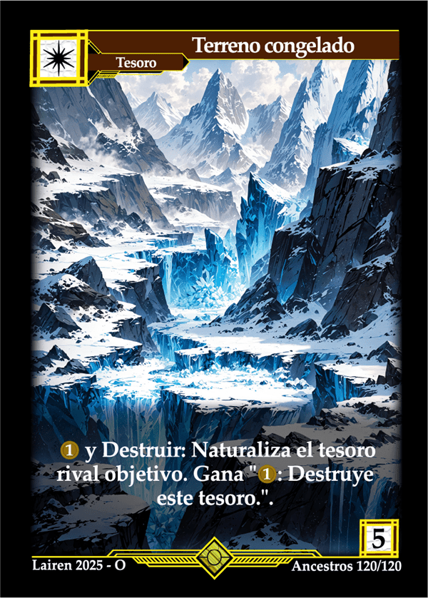 120 Terreno Congelado Precon Enano/Desertor #1