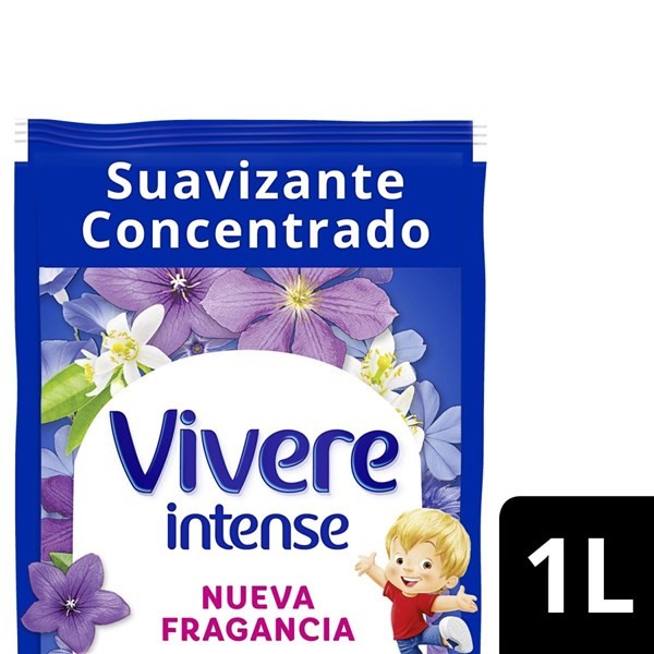 Vivere Suavizante de Ropa Intense Felices Sueños Repuesto 1 l