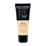 Base Fluida Maybelline Fit Me Matte 110 porcelain #1