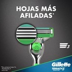 Gillette Cartuchos Para Afeitas 3 mach Sensitive (2 Unidades) #5