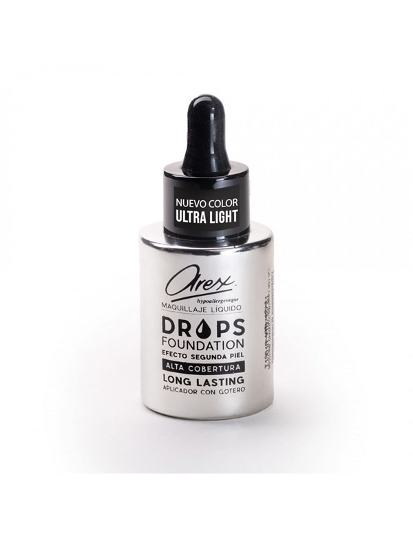 Arex Base Drops Foundation Hipoalergenica Ultra Ligth #1