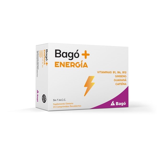 Bago Suplemento Dietario Energia (15 Comprimidos) alt