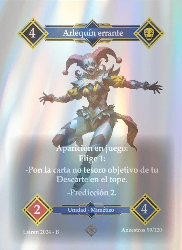 099 Arlequin Errante Metal - Coste 4 #1