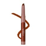 Loreal Paris Labial Matte Lip Crayon 109 flirty Toffee #2