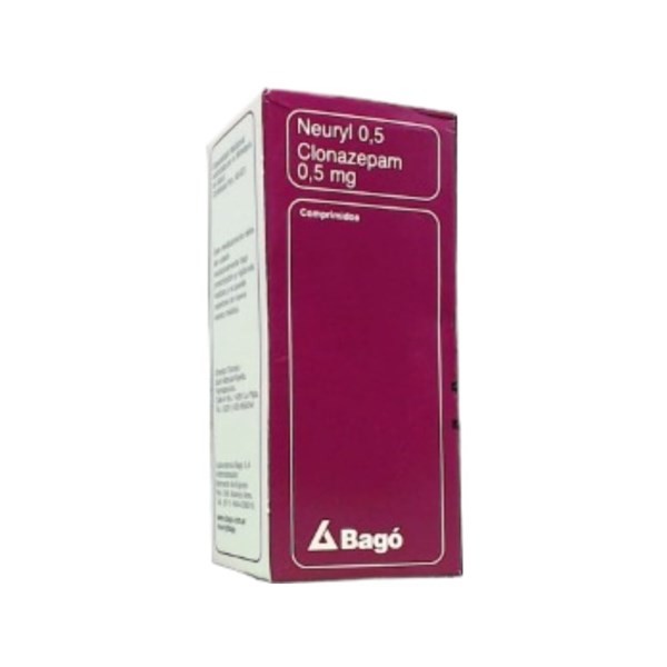 Bagó Neuryl Clonazepam 0,5 Mg x 60 Comp #1