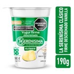 Lsclasico Yogur Descremado Firme La Serenisima Clasico Vainilla 190 G #1