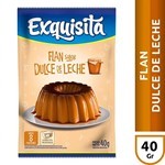 Flan Exquisita Dulce De Leche Sobre 40gr #1