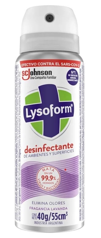 Lysoform Desinfectante Aerosol Lavanda 55 ml