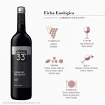 Vino Tinto Latitud 33 Cabernet Sauvignon 750 Cc #2