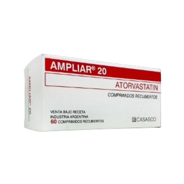 Casasco Ampliar 20 Atorvastatín 20 Mg x 60 Comp