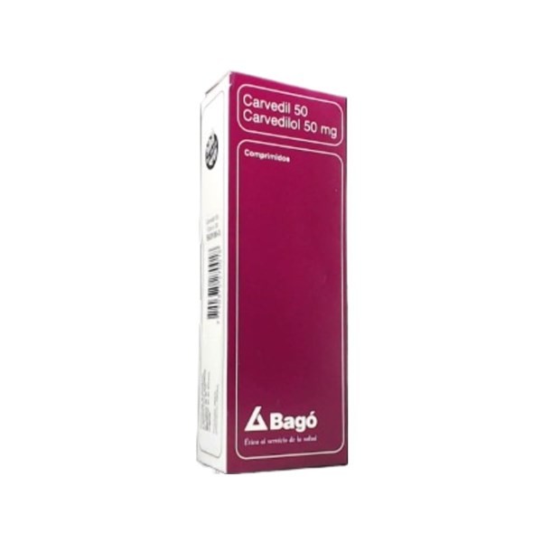 Bagó Carvedil 50 Mg Carvedilol x 30 Comp #1