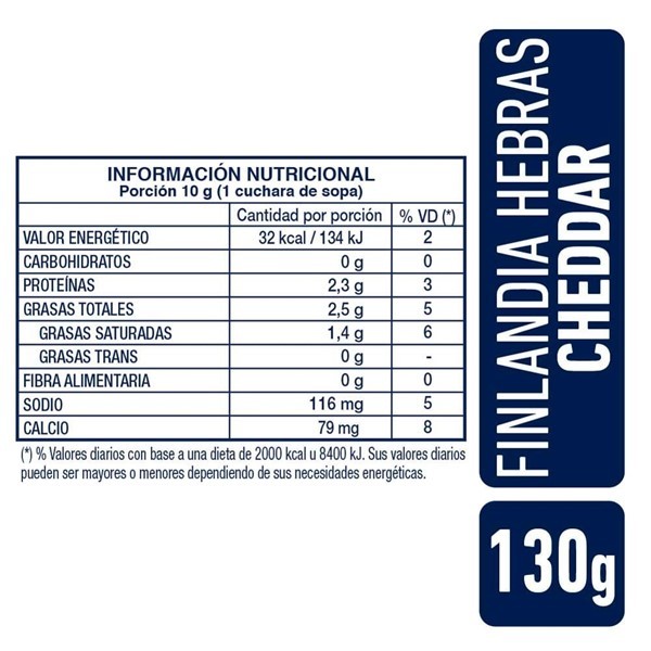 Queso Finlandiahebras Cheddar X 130 Gr alt