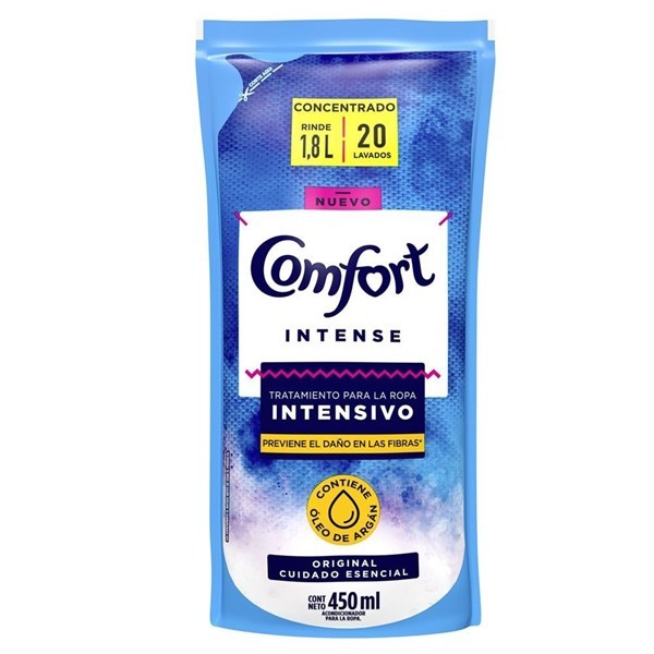 Comfort Suavizante Para Ropa Intense Repuesto Doypack 450 ml alt