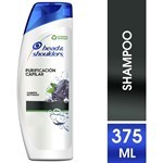 Shampoo Head & Shoulders Purificación Capilar Carbón Activado x 375 ml #1