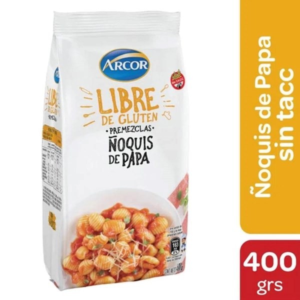 Premezcla Para Ñoquis Arcor Libre de Gluten x 400 gr #1