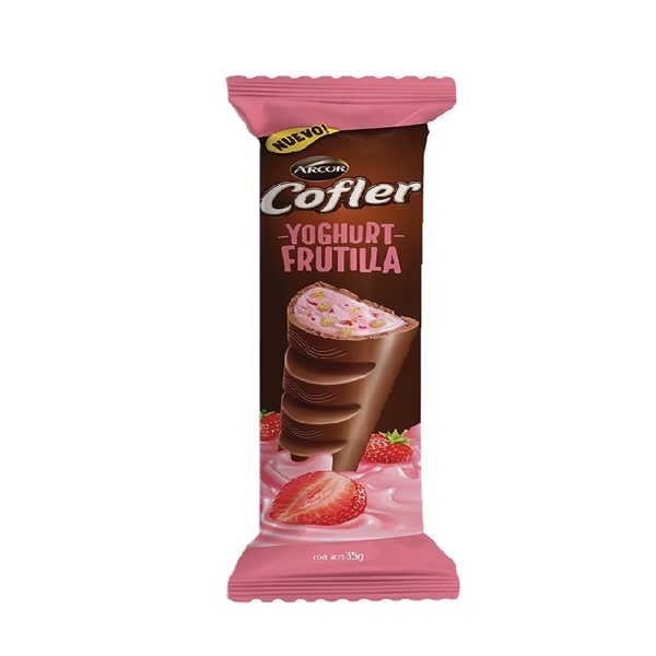 Chocolate Cofler Yogurt Frutilla x 35 g