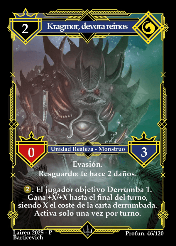 046 Kragmor, Devora Reinos - Coste 2