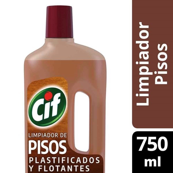 Limpiador Pisos Cif Plastificado Flotant 750 Ml #1