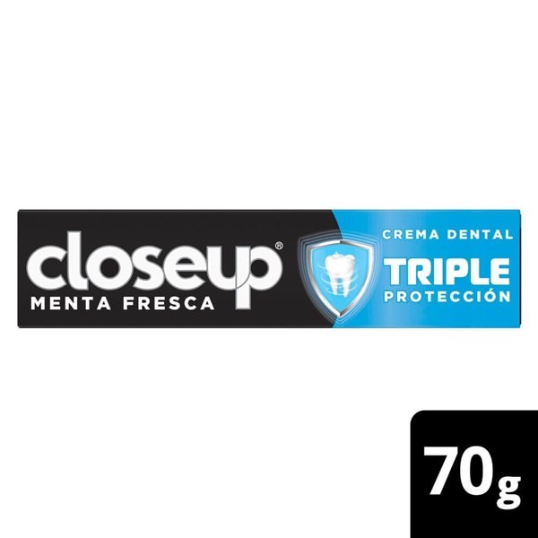 Pasta Dental Triple Protección Menta Fresca x 70 g Close Up #1