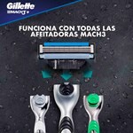 Gillette Repuestos de Afeitar Extra Lubricante 3 mach 2U #7 Gillette Repuestos de Afeitar Extra Lubricante 3 mach 2U #7