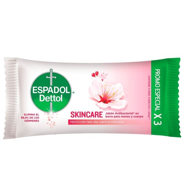 Espadol Jabón Skincare 80 gr (3 Unidades) alt