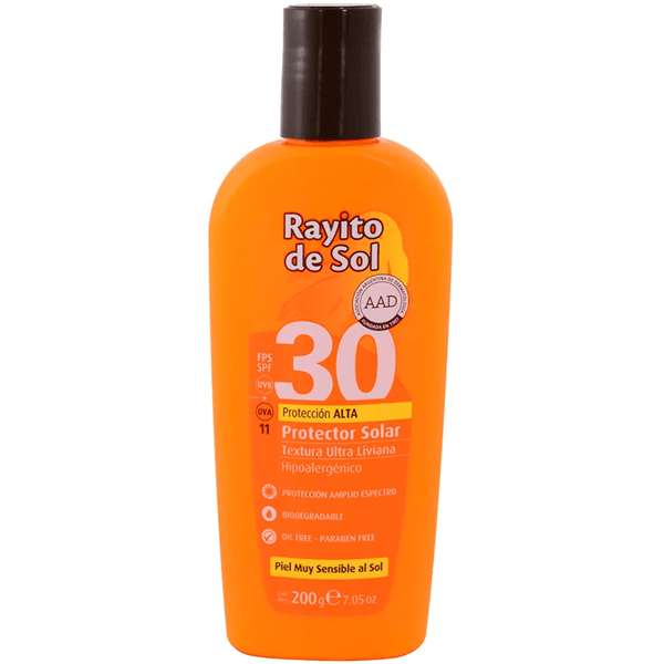 Rayito de Sol Protector Solar Fps 30 200 gr