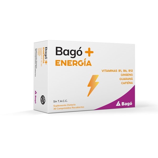 Bago Suplemento Dietario Energia (30 Comprimidos) alt