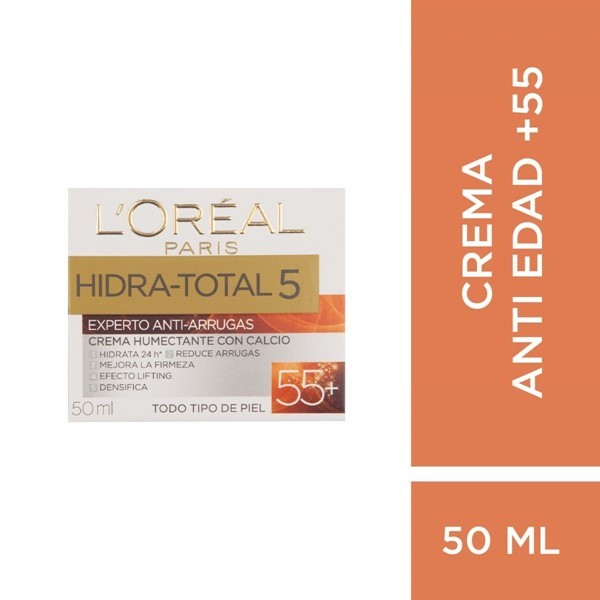 Loreal Paris Hidra Total 5 crema Experto Antiarrugas +55 50 ml #1
