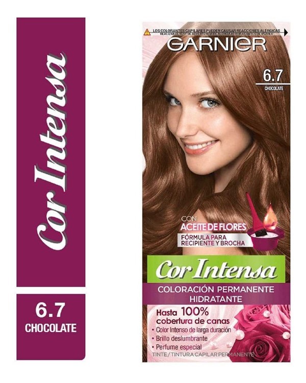 Garnier Kit Coloracion Cor Intensa 6.7 Rub Oscuro Chocolate