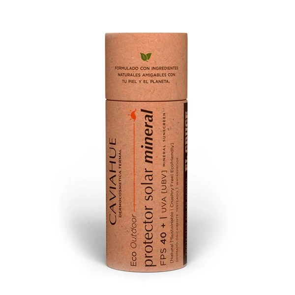 Caviahue Protector Solar Mineral Tono Blanco Fps40 28 gr