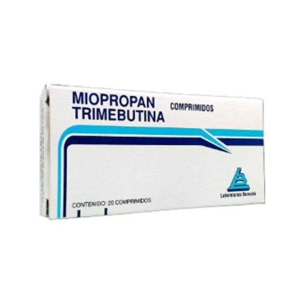 Laboratorio Bernabó Miopropan Trimebutina 100 Mg x 20 Comp