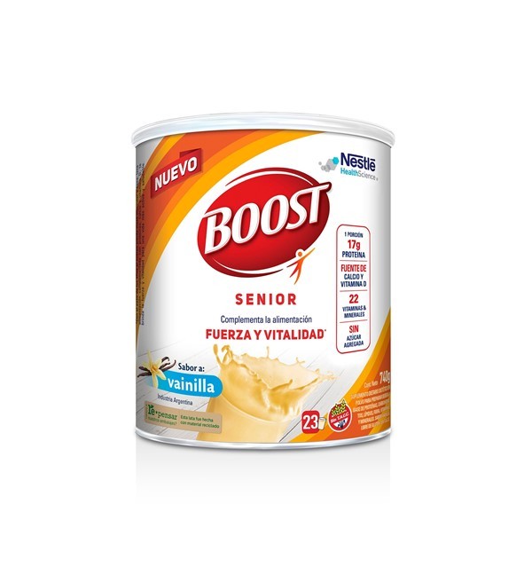 Boost Suplemento Nutricional Powder Vainilla Lata 740 gr
