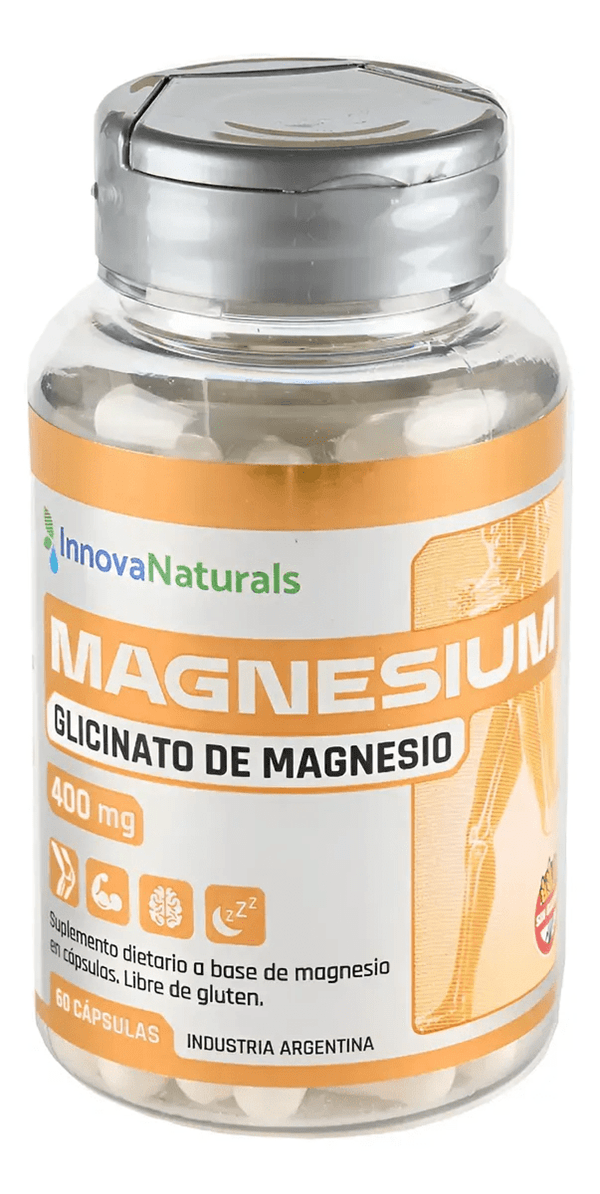Innova Naturals Innovanaturals Glicinato de Magnesio x 60 Cápsulas Sabores Sin Sabor #1