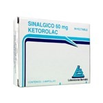 Laboratorio Bernabó Sinalgico Ketorolac 60 Mg Inyectable x 3 Ampollas #1